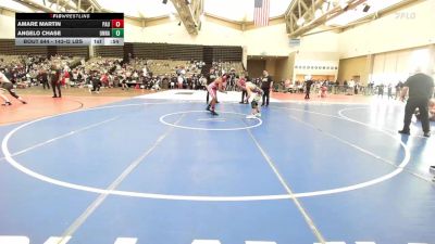 143-I2 lbs Semifinal - Amare Martin, Paulsboro vs Angelo Chase, Unnattached