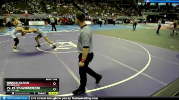 3rd Place Match - Hudson Oliver, Grand Island vs Caleb Schwerdtfeger, Lincoln East