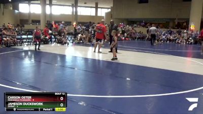 55 lbs Round 3 (8 Team) - Carson Oster, Panhandle Punishers vs Jameson Duckswork, SVRWC