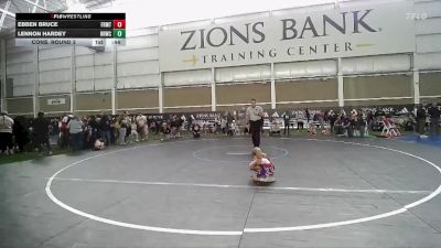 45 lbs Cons. Round 2 - Lennon Hardey, RWC- Roy Wrestling Club vs Ebben Bruce, Evanston Elite Wrestling