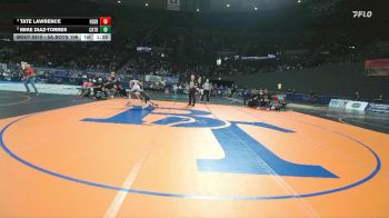 5A Boys 106 lbs Semifinal - Mike Diaz-Torres, Crater Boys vs Tate Lawrence, Redmond Boys