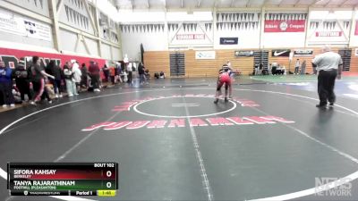 110 (112) Champ. Round 1 - Tanya Rajarathinam, Foothill (Pleasanton) vs Sifora Kahsay, Berkeley