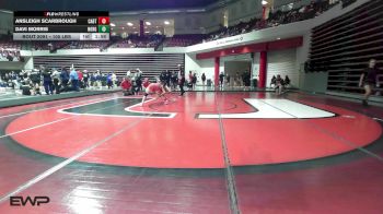 105 lbs Quarterfinal - Ansleigh Scarbrough, Cabot vs Davi Morris, Norman High School Girls
