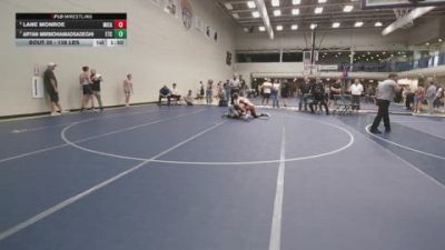 138 lbs Quarters - Aryan Mirmohamadsadeghi, ETC vs Lane Monroe, Millard Eagles