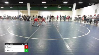 150 lbs Round Of 32 - Corbin Reisz, IA vs Devon Magro, PA