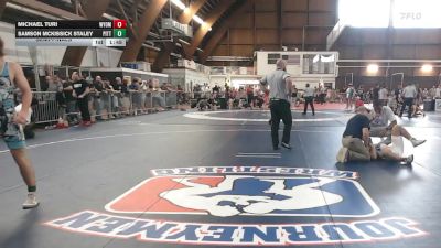 152 lbs Semifinal - Michael Turi, Wyoming Seminary vs Samson Mckissick Staley, Pittsford Panthers