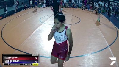 116 lbs Round 3 (8 Team) - Jenna Duran, California vs Kailey Graham, Alaska