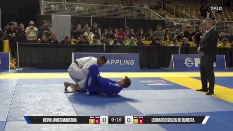 Leonardo Souza De Oliveira vs Kevin Javier Mahecha 2025 Pan Jiu Jitsu IBJJF Championship