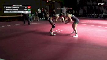 125 lbs Round 3 - Ivy Christensen, Osage vs Tegan Cavanaugh, Charles City