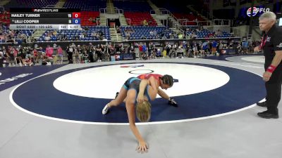 125 lbs Champ. Rd Of 64 - Hailey Turner, VA vs Lilli Cooper, IA