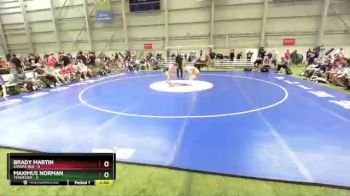 152 lbs Semis & 3rd Wb (16 Team) - Brady Martin, Kansas Red vs Maximus Norman, Tennessee