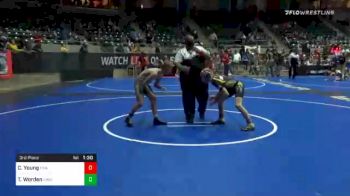 100 lbs 3rd Place - Chase Young, USA Gold vs Talon Worden, King Select