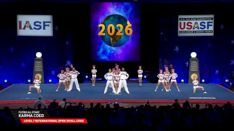 Flyers Allstarz - Karma Coed [2026 L7 International Open Small Coed Semis] 2026 The Cheerleading Worlds