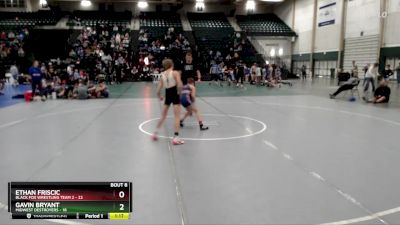 102 lbs Round 2 (8 Team) - Gavin Bryant, Midwest Destroyers vs Ethan Friscic, Black Fox Wrestling Team 2