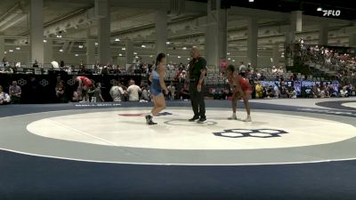 125 lbs 3rd Place Match - Martynique Davis, Thorobred Wrestling Club vs Aleia Apostol, Poway Wrestling