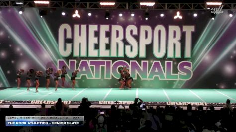 The Rock Athletics - Senior Slate [2026 L4 Senior - D2 - Small - A Day 1] 2026 CHEERSPORT National All Star Cheerleading Championship
