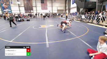 170 lbs Consi Of 4 - Jameson Maynard, WV vs Brock Sullivan, NC