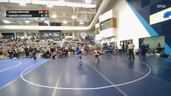 190 lbs Champ. Round 3 - Karter Casperson, Pleasant Grove vs Hyrum Stafford, Mountain View