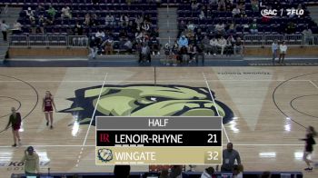 Replay: Lenoir-Rhyne vs Wingate - Women's | Jan 31 @ 5 PM