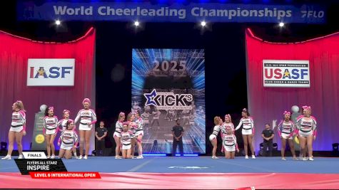 Flyers All Starz - Inspire [2025 L6 International Open Finals] 2025 The Cheerleading Worlds