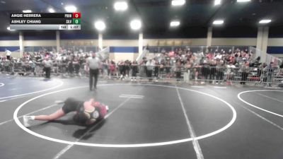 116 lbs Round Of 64 - Angie Herrera, Pounders WC vs Ashley Chiang, Silverback WC