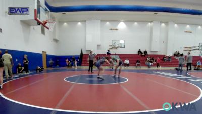 115 lbs 3rd Place - Presley Garrels, Newcastle Youth Wrestling vs Emma Watson, Newcastle Youth Wrestling