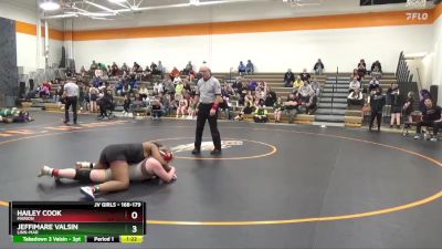 168-179 lbs Round 4 - Hailey Cook, Marion vs Jeffimare Valsin, Linn-Mar