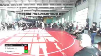 86 lbs Semifinal - Samuel Rodriguez, Coachella Valley WC vs Gage Jensen, NexGen RTC