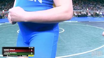 D3-285 lbs Quarterfinal - Wyatt Spalo, Reed City vs Logan Russell, Madison HS