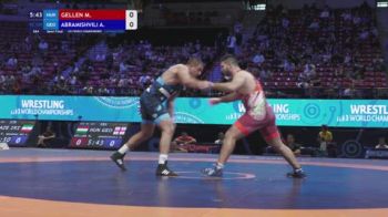 125 kg 1/2 Final - Milan Gellen, Hungary vs Aleksandre Abramishvili, Georgia