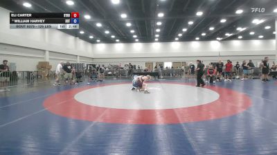 126 lbs Cons. Semis - Eli Carter, Stronghold vs William Harvey, Sons Of Thunder