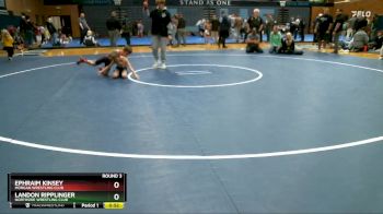 68-72 lbs Round 3 - Landon Ripplinger, Northside Wrestling Club vs Ephraim Kinsey, Morgan Wrestling Club