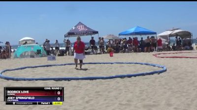 80 kg Cons. Round 2 - Joey Springfield, California vs Rodrick Love, Illinois