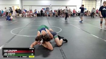 150 lbs Round 2 (8 Team) - Joe Marotta, Prime WC Gold vs Cody Salomon, Front Royal WC