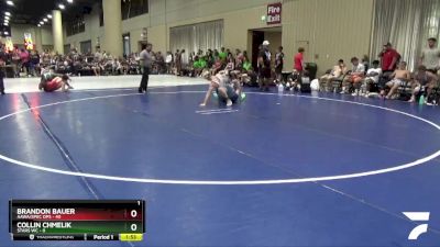 150 lbs Round 2 (4 Team) - Brandon Bauer, AAWA/Spec Ops vs Collin Chmelik, Stars WC