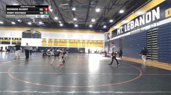 170 lbs 5th Place - McKenzie Gilbert, Shaler Area vs Avery Goutman, Pine-Richland