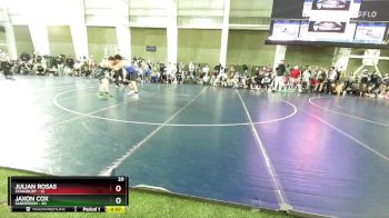 265 lbs Round 2 (4 Team) - Jaxon Cox, Sanderson vs Julian Rosas, Stansbury