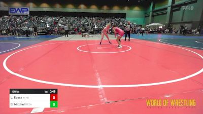 150 lbs Consi Of 4 - Leila Esera, Kahuku Wrestling Club vs Gwenna Mitchell, Temescal Canyon