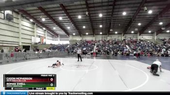 43 lbs Quarterfinal - Roman Ewell, Uintah Wrestling vs Cason McPherson, Delta Wrestling Club