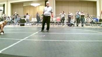 130 lbs Round Of 32 - Calan Childress, Central Coast Most Wanted vs Tyson Heward, Benjamin Brawlers