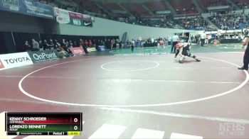 5A-165 lbs Cons. Round 2 - Kenny Schroeder, Centennial vs Lorenzo Bennett, McKay