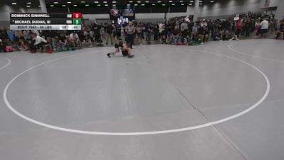 86 lbs Champ. Rd Of 32 - Michael Dudak, III, Region Wrestling Academy vs Dominick Sinnwell, Immortal Athletics WC