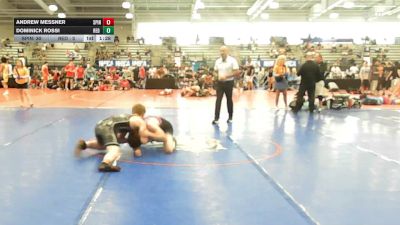152 lbs Rr Rnd 2 - Andrew Messner, Spinal Tap - HSB vs Dominick Rossi, Red Zone - HSB