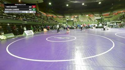 235 lbs Quarterfinal - Noe Sedano, Justin Garza vs Roxana Canedo, Ridgeview