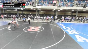 165 lbs Cons. Round 2 - Emarion Harris, Unattached vs Rylee McClellan, Unattached