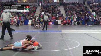 70 lbs Cons. Round 2 - Carter Shartzer, Abilene vs Dalton Samuels, Thunderbird