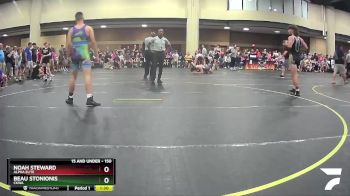 150 lbs Cons. Round 1 - Beau Stonionis, CKWA vs Noah Steward, ALPHA ELITE