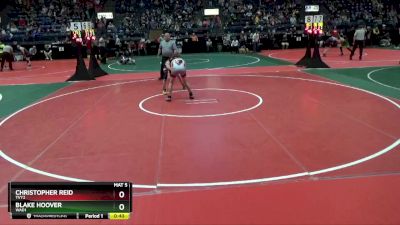 120 lbs Cons. Round 4 - Blake Hoover, WAD1 vs Christopher Reid, TVY2