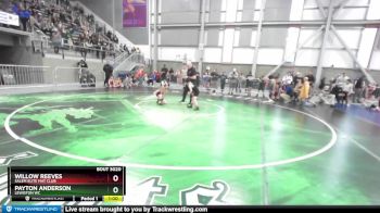 62 lbs Round 3 - Payton Anderson, Lewiston WC vs Willow Reeves, Salem Elite Mat Club