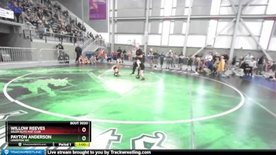 62 lbs Round 3 - Payton Anderson, Lewiston WC vs Willow Reeves, Salem Elite Mat Club